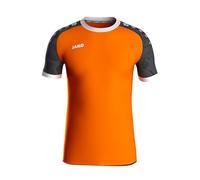 JAKO Maillot Iconic, Orange Fluo/Noir, m Homme