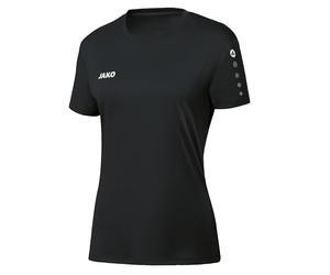 JAKO - Maillot Équipe Femmes (Manches Courtes), Femme, Noir, 34