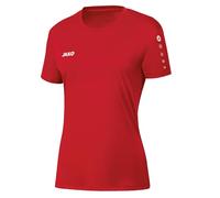 JAKO - Maillot Équipe Femmes (Manches Courtes), Femme, Rouge Sport, 36