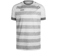 JAKO Maillot gris chiné / blanc, Taille L