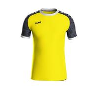 Jako Maillot Iconic, Jaune Doux/Noir, XL Homme