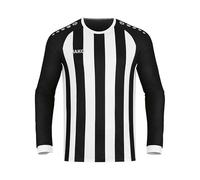 JAKO - Maillot Inter (Manches Longues), Mixte Enfant, Noir/Blanc/Argent, 152