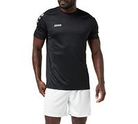 JAKO - Maillot Manches Courtes Team, Mixte, Noir, 3XL