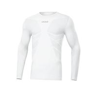 JAKO - Maillot Manches Longues Comfort 2.0, Mixte, Blanc, S