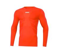 JAKO Maillot manches longues Comfort 2.0 Mixte saumon/blanc Taille M