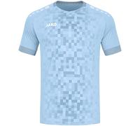JAKO - Maillot Pixel (Manches Courtes), Mixte Enfant, Bleu Clair, 140