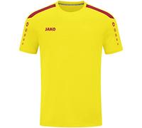 JAKO Maillot Power KA - Taille XL - Couleur : citron/rouge