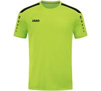 JAKO - Maillot Power (Manches Courtes), Mixte, Néon Vert, M