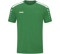JAKO - Maillot Power (Manches Courtes), Mixte, Vert Sportif, XL