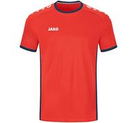 JAKO Maillot Primera KA - Taille XL - Couleur : flamme/bleu marine