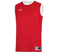 JAKO - Maillot Réversible Change 2.0, Mixte Enfant, Sport Rouge/Blanc, XS