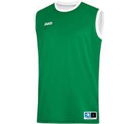 JAKO - Maillot Réversible Change 2.0, Mixte Enfant, Vert Sport/Blanc, XS