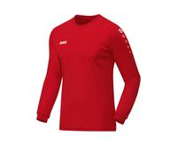 JAKO - Équipe Maillot (Manches Longues), Mixte, Rouge Sport, XL