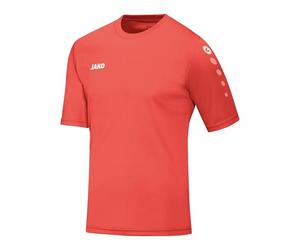 JAKO Maillot Team à Manches Courtes pour Femme Corail 44