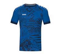 JAKO - Maillot Tropicana (Manches Courtes), Mixte, Sportroyal/Marine, L