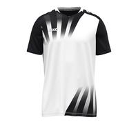 JAKO Maillot Unisexe Vintage à Manches Courtes, Blanc/Noir, XL