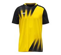 JAKO Maillot Unisexe Vintage à Manches Courtes, Jaune/Noir, XXL