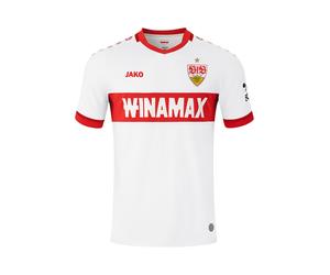 JAKO Maillot 'VfB Stuttgart 24-25 Heim' jaune / rouge / blanc, Taille XXXS