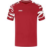 JAKO Maillot Wild KA, taille S, couleur : rouge sportif/blanc
