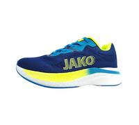 JAKO Mixte J-cm Haste Chaussure de Course, Bleu Marine/Citron Vert, 41 EU