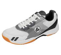 JAKO Mixte J-ms AD ACE Chaussure de Terrain intérieur, Gris Acier Blanc, 41 EU