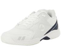 JAKO Mixte J-ms Ad Ace Chaussures de Sport, White DK Navy, 38 EU