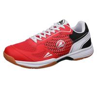 JAKO Mixte J-ms AD Zero Chaussure de Terrain intérieur, Fiery Red Jet Black, 41 EU