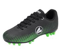 JAKO Mixte J-SFG Skill Chaussure de Football, Vert Fluo Jet Black, 38 EU