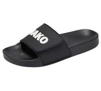 JAKO Mixte J-SL Lock Sandale, Jet Black White, 45 EU