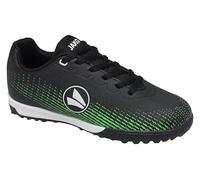 JAKO Mixte J-St Skill Chaussure de Football, Vert Fluo Jet Black, 45 EU