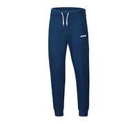 JAKO - Pantalon De Jogging Base avec Revers, Mixte Enfant, Marin, 140
