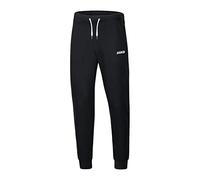 JAKO - Pantalon De Jogging Base avec Revers, Mixte Enfant, Noir, 140