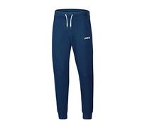 JAKO - Pantalon De Jogging Base avec Revers, Mixte, Marin, S