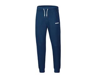 JAKO - Pantalon De Jogging Base avec Revers, Mixte, Marin, S