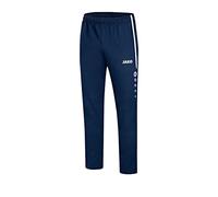 Jako Pantalon de Loisir pour Femme, Taille 42, Marine Bleu/Blanc