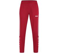 JAKO - Pantalon De Loisirs Power, Femme, Rouge Blanc, 34