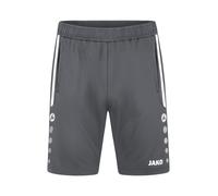 JAKO Pantalon de sport gris / blanc, Taille L