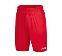 JAKO Short de Football pour Enfant, Taille 164, Rouge