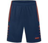 JAKO - Pantalon De Sport Polyvalent, Mixte, Marine/Flamme, M