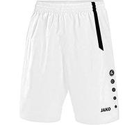 JAKO - Pantalon De Sport Turin, Mixte Enfant, Blanc Noir, 152