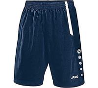 JAKO - Pantalon De Sport Turin, Mixte Enfant, Marine/Blanc, 152