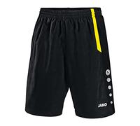 JAKO - Pantalon De Sport Turin, Mixte Enfant, Noir/Citro, 128