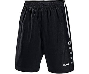 JAKO - Pantalon De Sport Turin, Mixte Enfant, Noir Et Blanc, 116