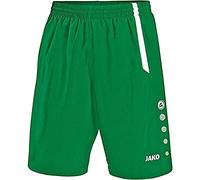 JAKO - Pantalon De Sport Turin, Mixte Enfant, Vert Sport/Blanc, 152
