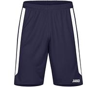 JAKO - Défi des T-Shirts, Mixte, Marbré De Noir/Rouge, XL