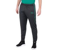 JAKO - Pantalon de Survêtement Active, Mixte, Anthracite/Turquoise, L