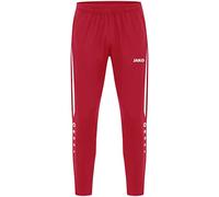 JAKO - Pantalon en Polyester Puissance, Mixte, Rouge Blanc, L