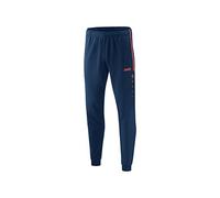 JAKO - Pantalon Polyester Compétition 2.0, Mixte Enfant, Marine/Flamme, 164