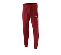 JAKO - Pantalon Polyester Compétition 2.0, Mixte Enfant, Vin Rouge, 140