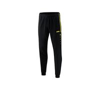 JAKO - Pantalon Polyester Competition 2.0, Mixte, Noir/Jaune Fluo, M